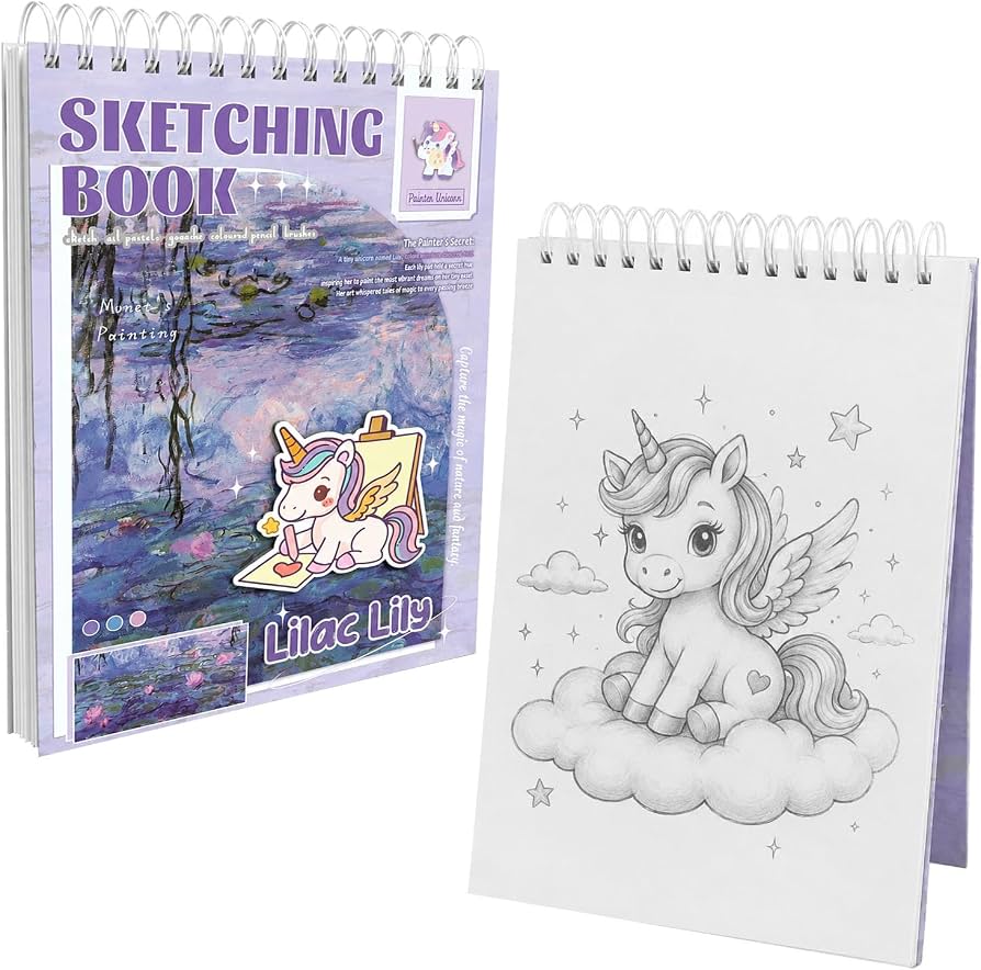 Aesthetic Sketching Book for Artist