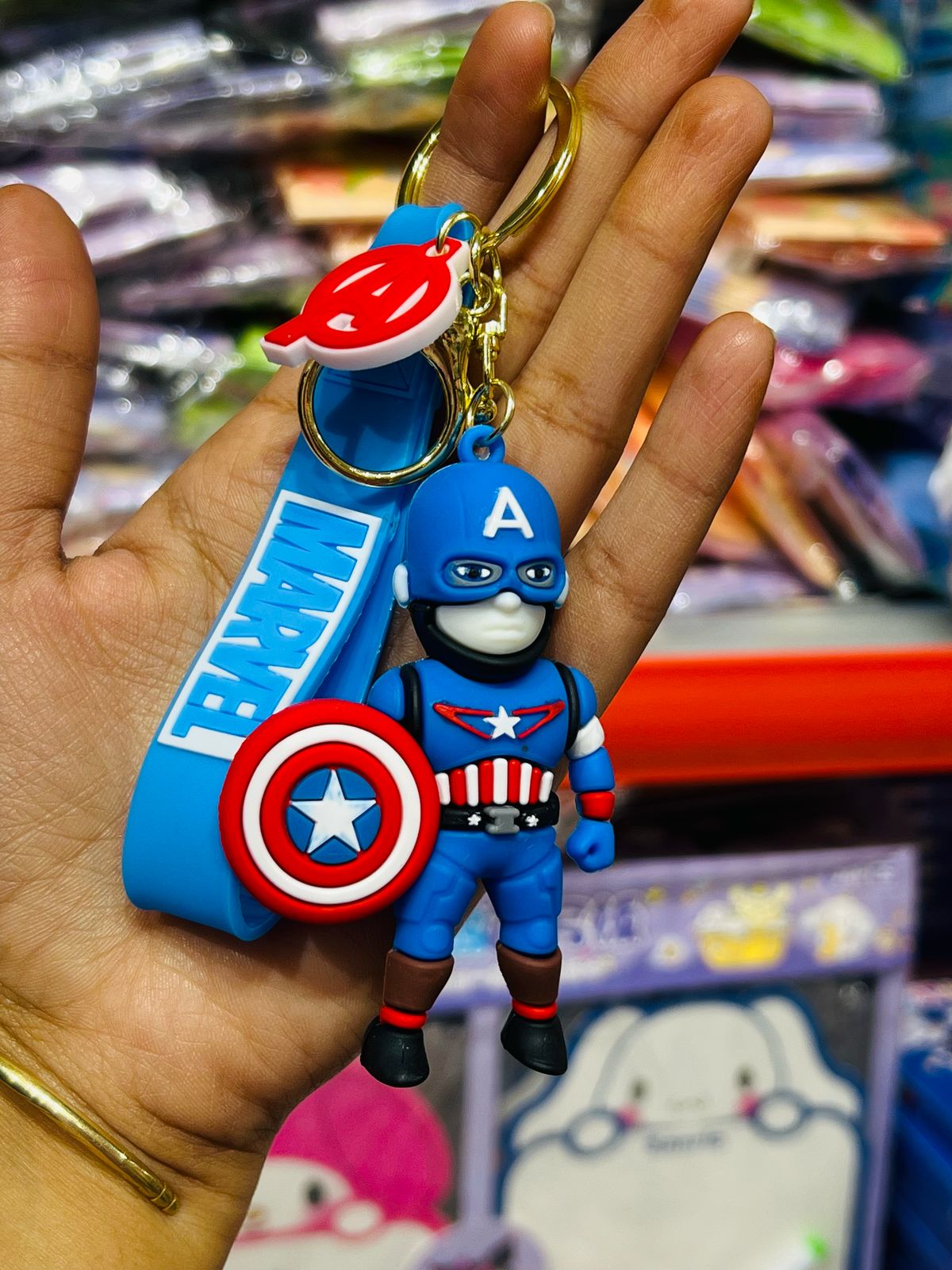 Marvel Superhero 3D Keychain