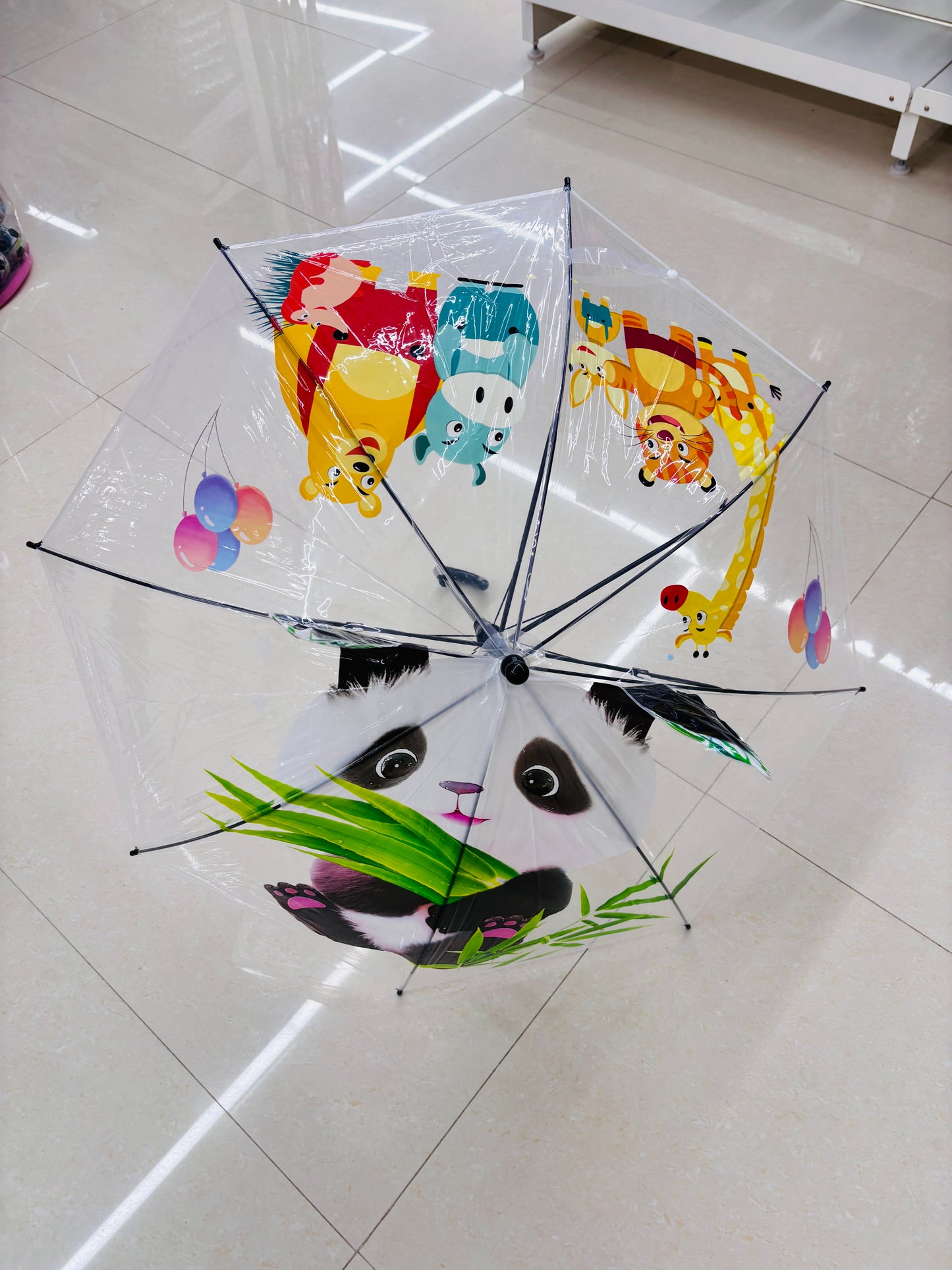 Transparent 3D Umbrella for KIDS