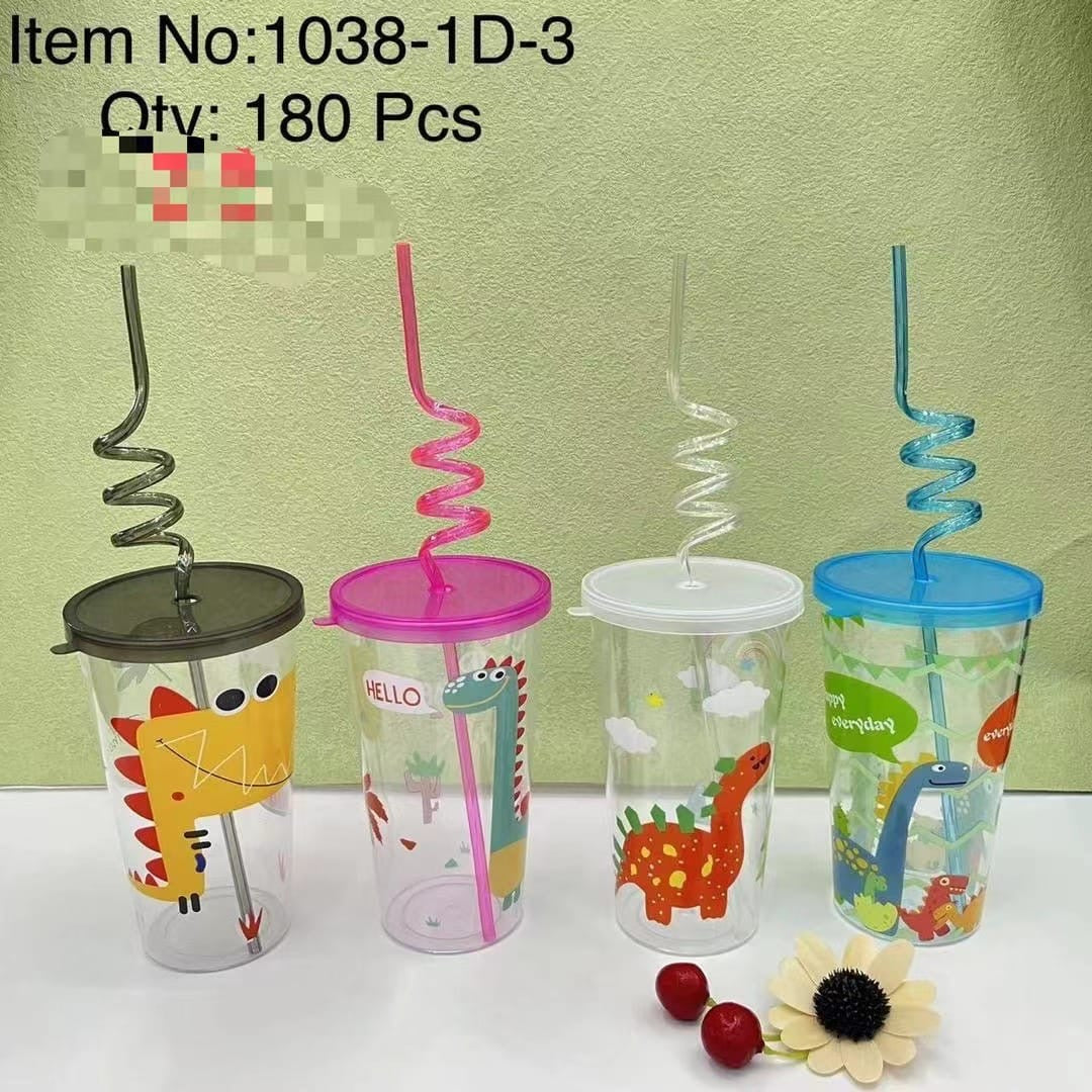 Dino Transparent  Sipper