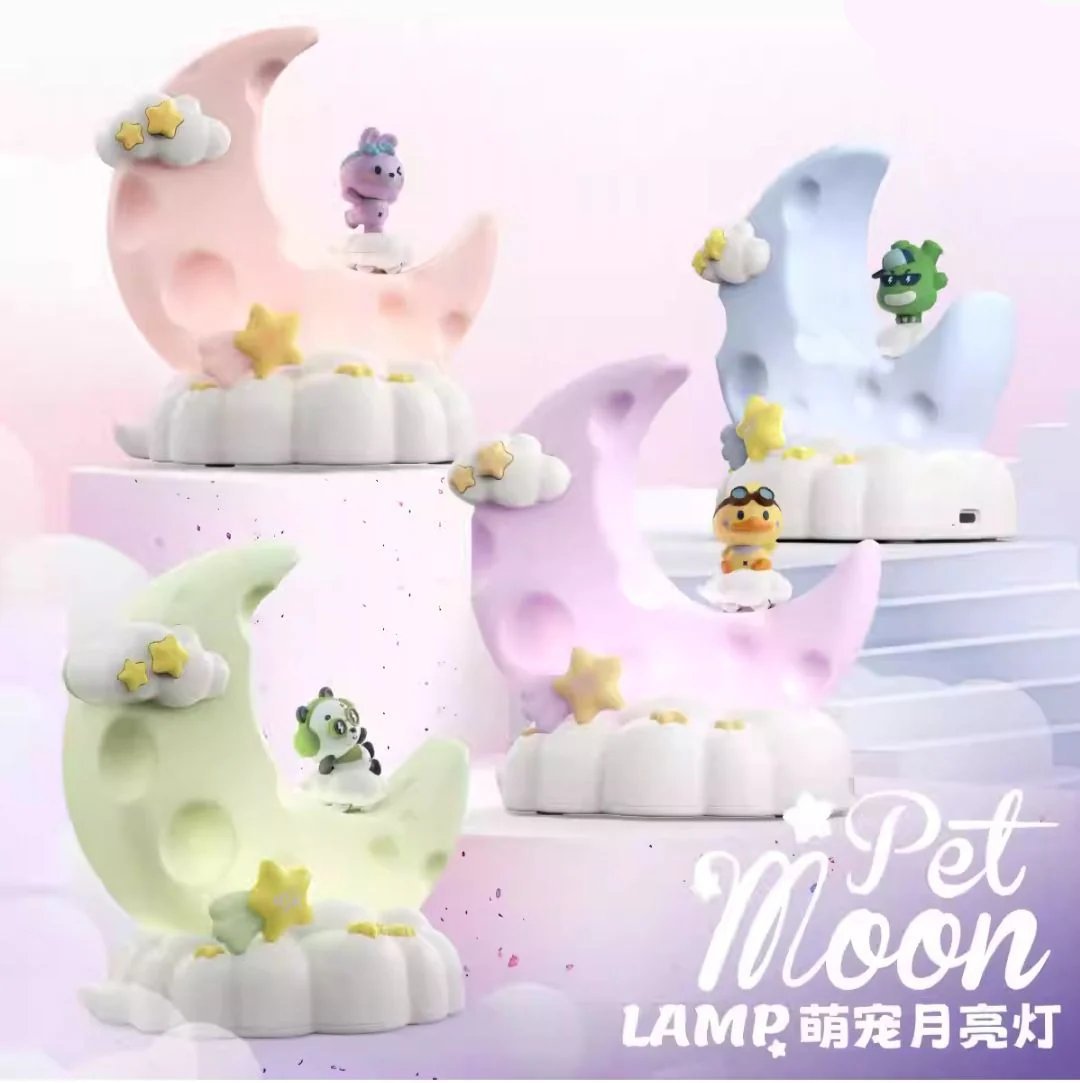 Cute Cartoon Pet Moon LED Lamp