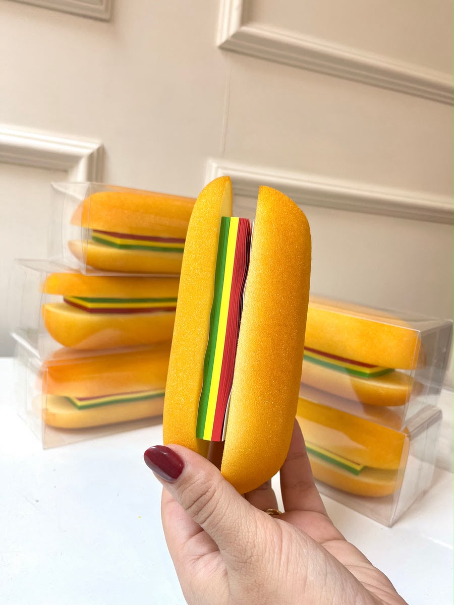 Hotdog Notepad | Sandwich Diary