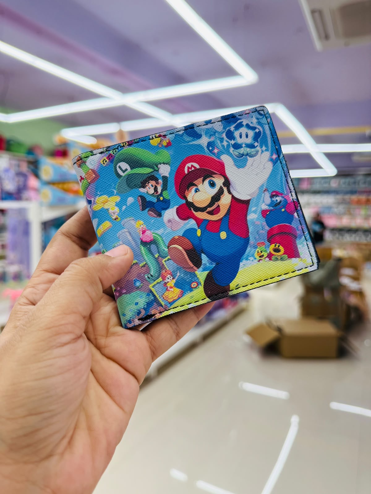Character Print Bi-Fold Wallet
