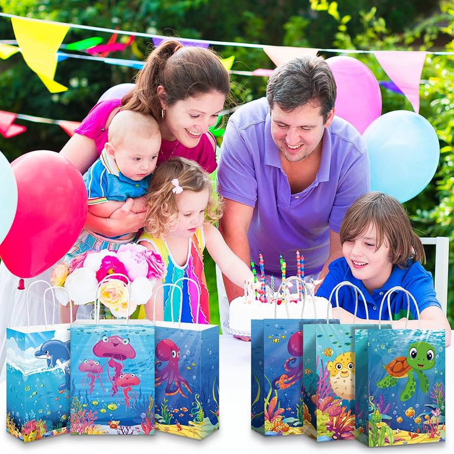 3D Glitter Paper Bag ( Big Size )