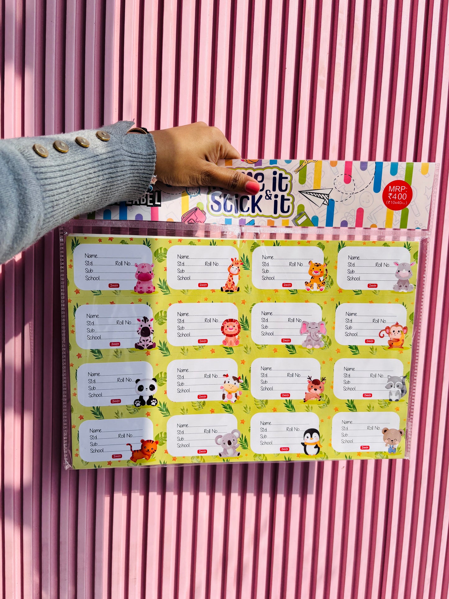 Name it Stick it (Name Sticker 40pcs)