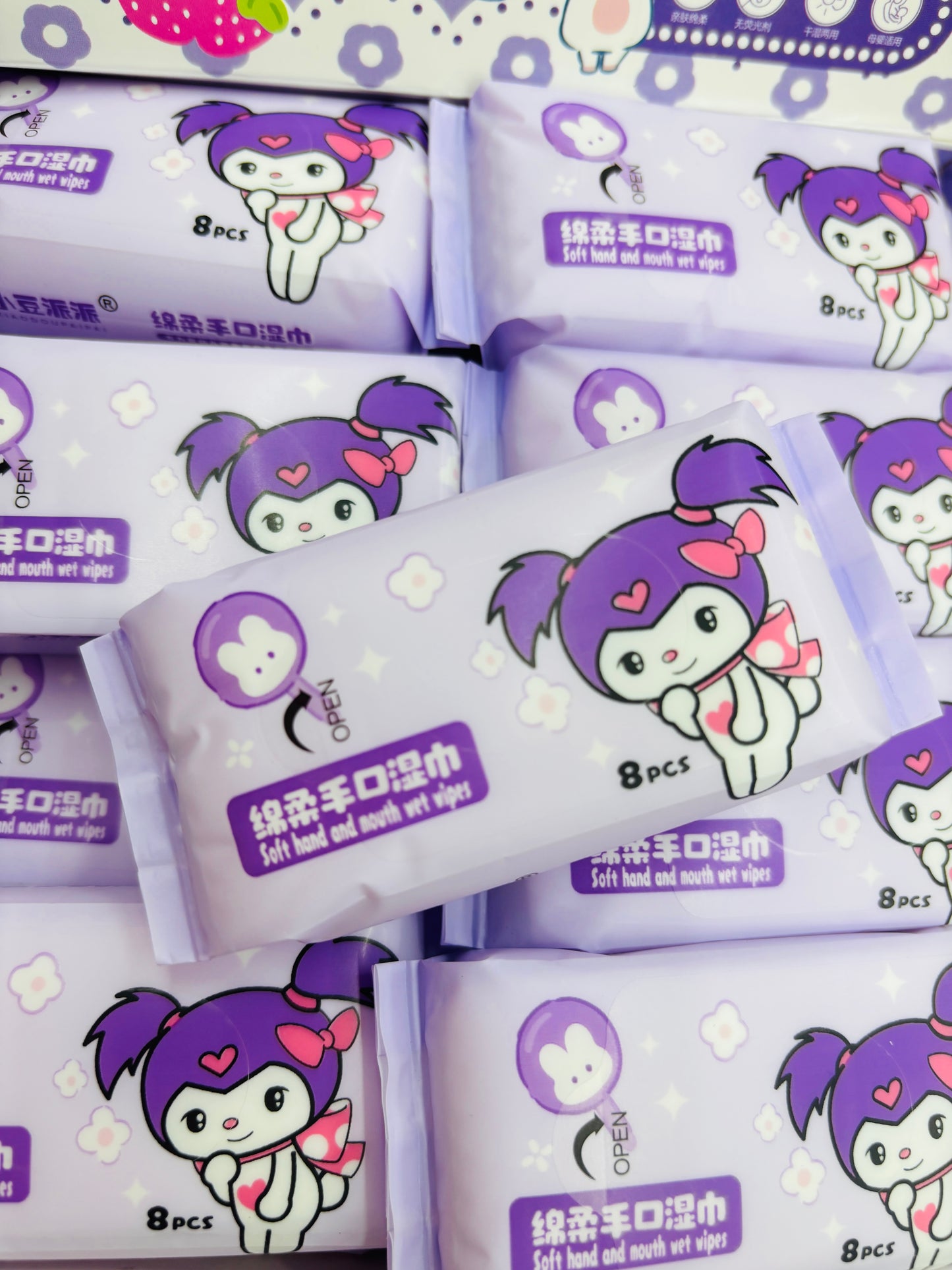 Kawaii Pocket Wet Wipe