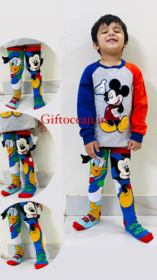 Donald Mickey 3D Socks