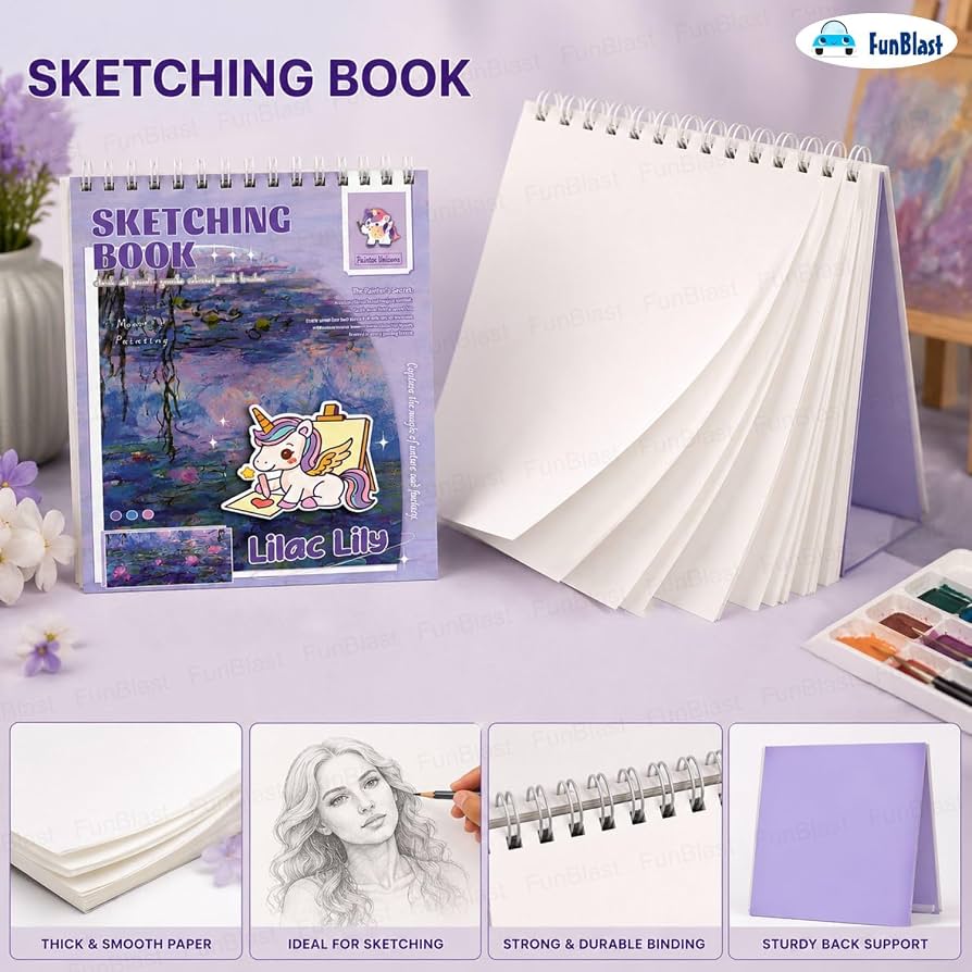 Aesthetic Sketching Book for Artist