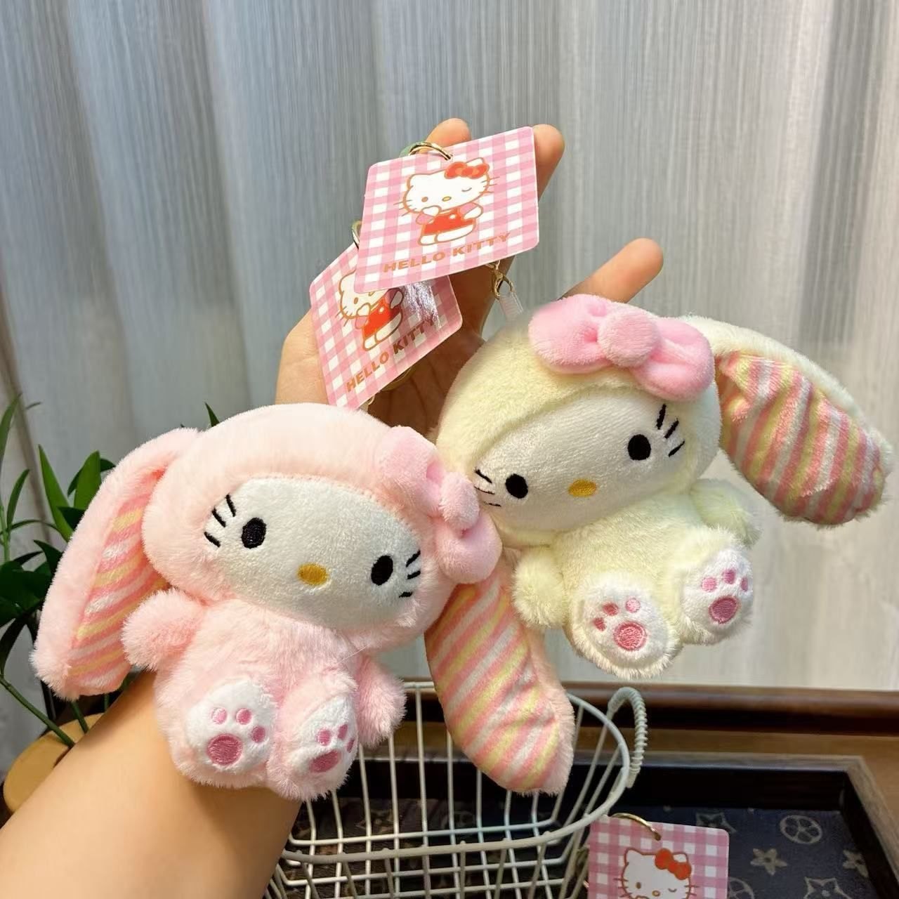 Hello Kitty Plush Keychain