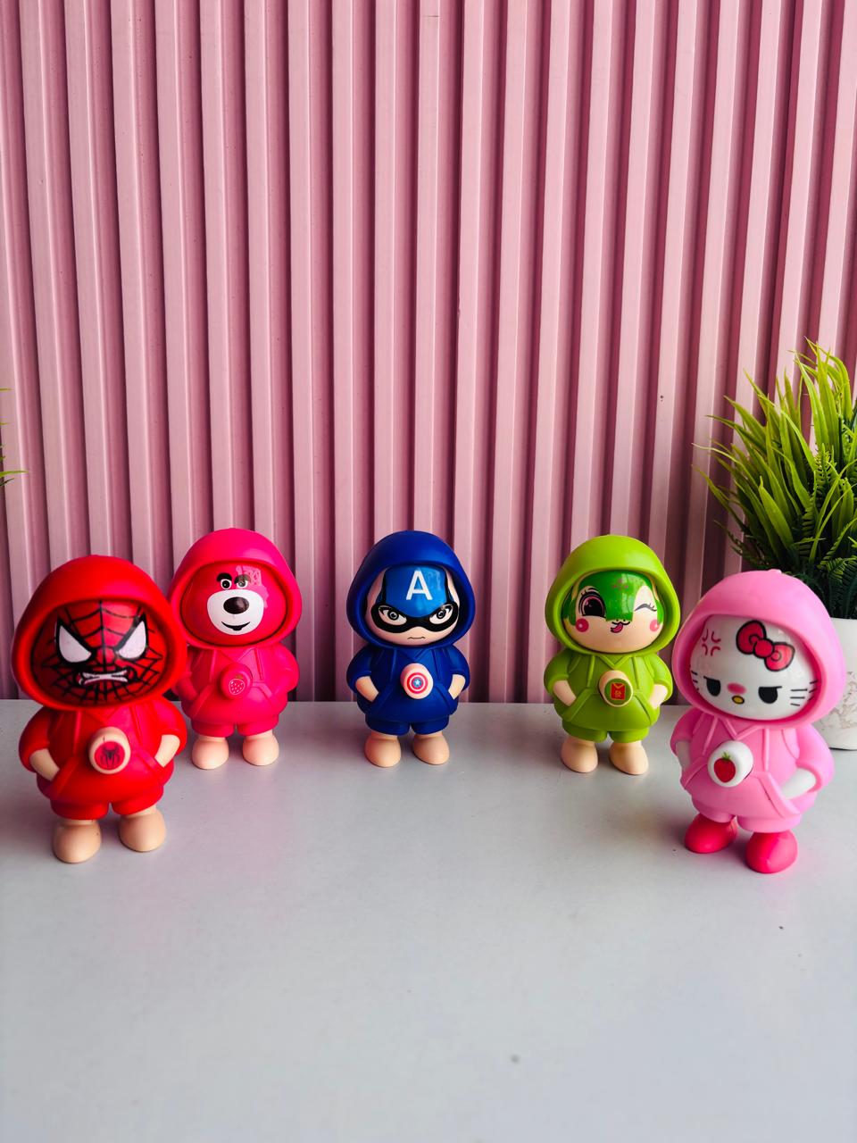 Face Rotating Keychain