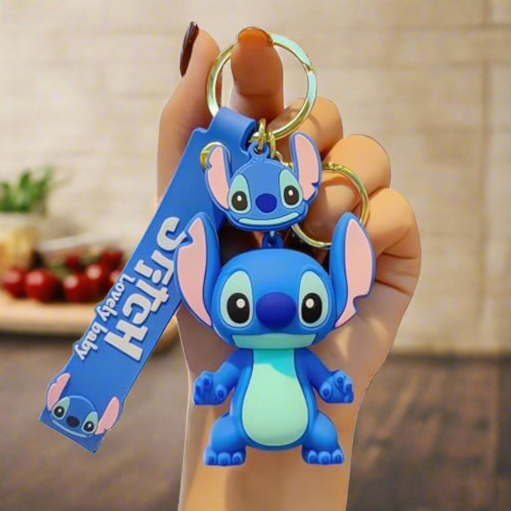 Stitch Anime Keychain (Pack of 1)