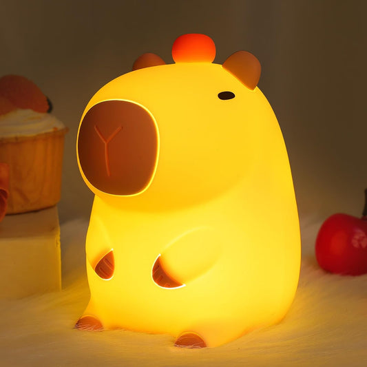 Capybara Glow Mate Night LED Lamp