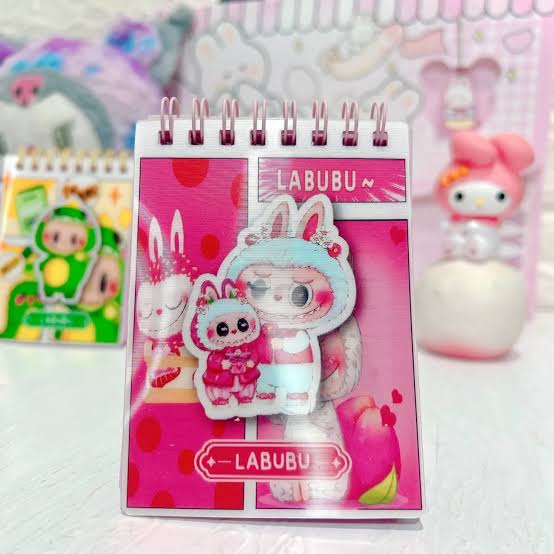 Labubu 3D Magic Standing Diary