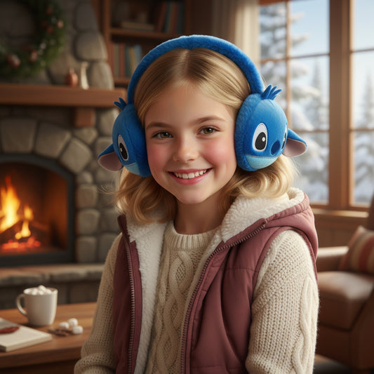 Stitch Furry Ear Muffs