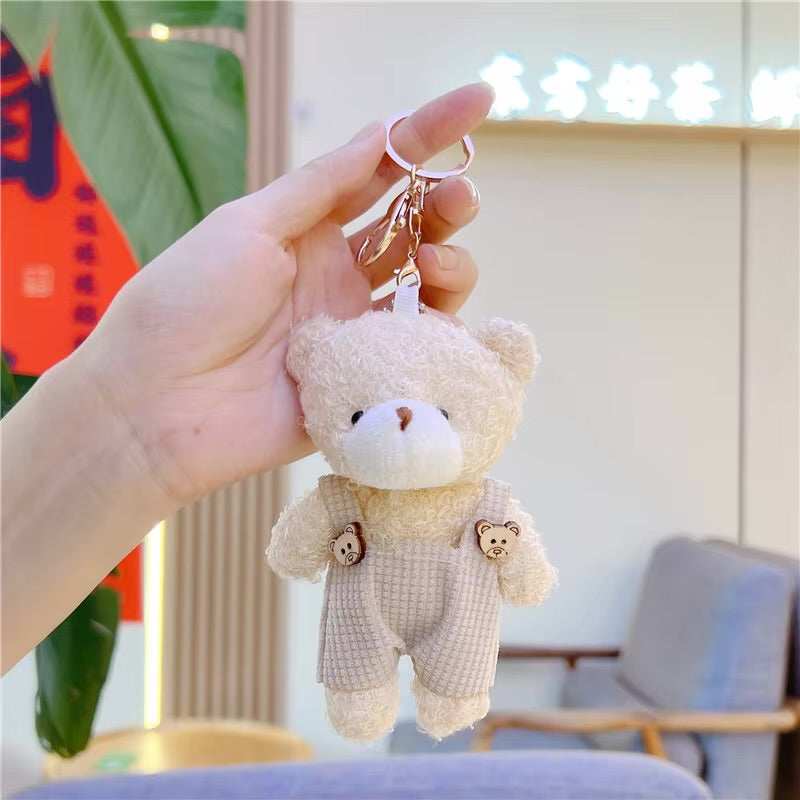 Pants Bear Plush Keychain