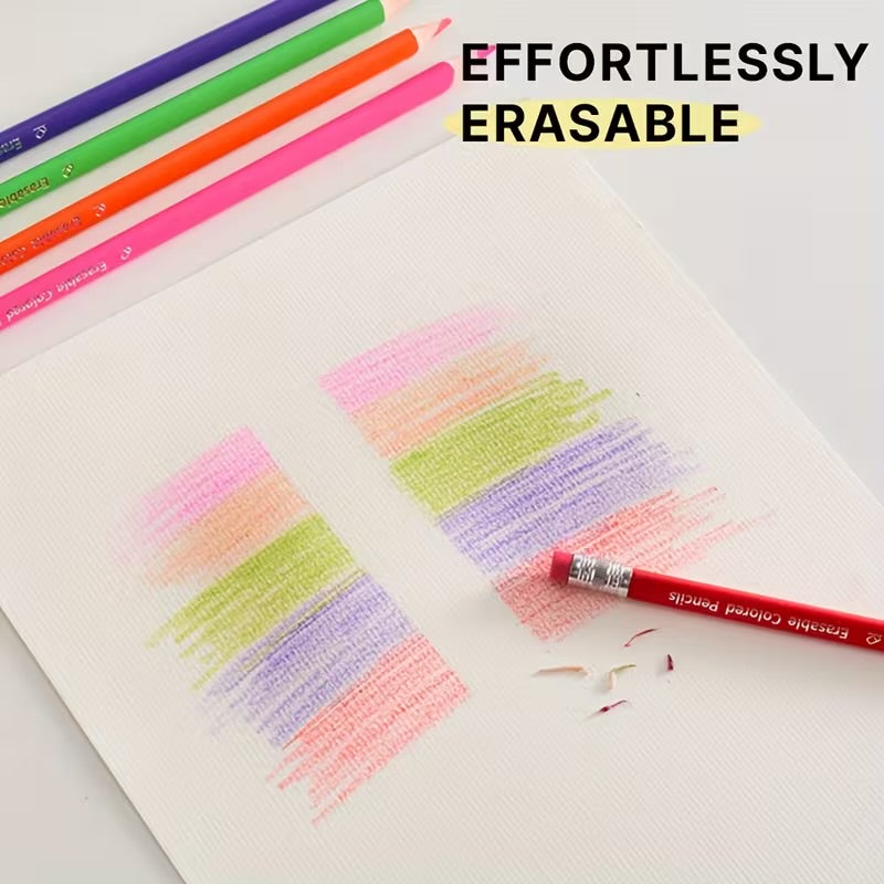 Magic Erasable Colour Pencils