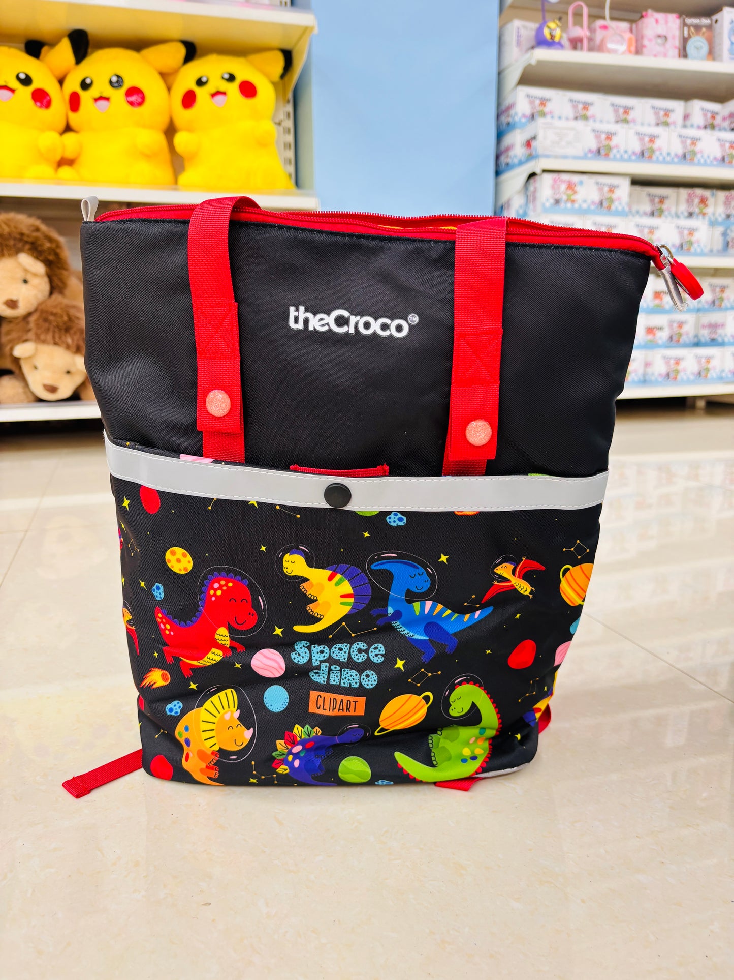 Kids Printed Tote Lunch Bag