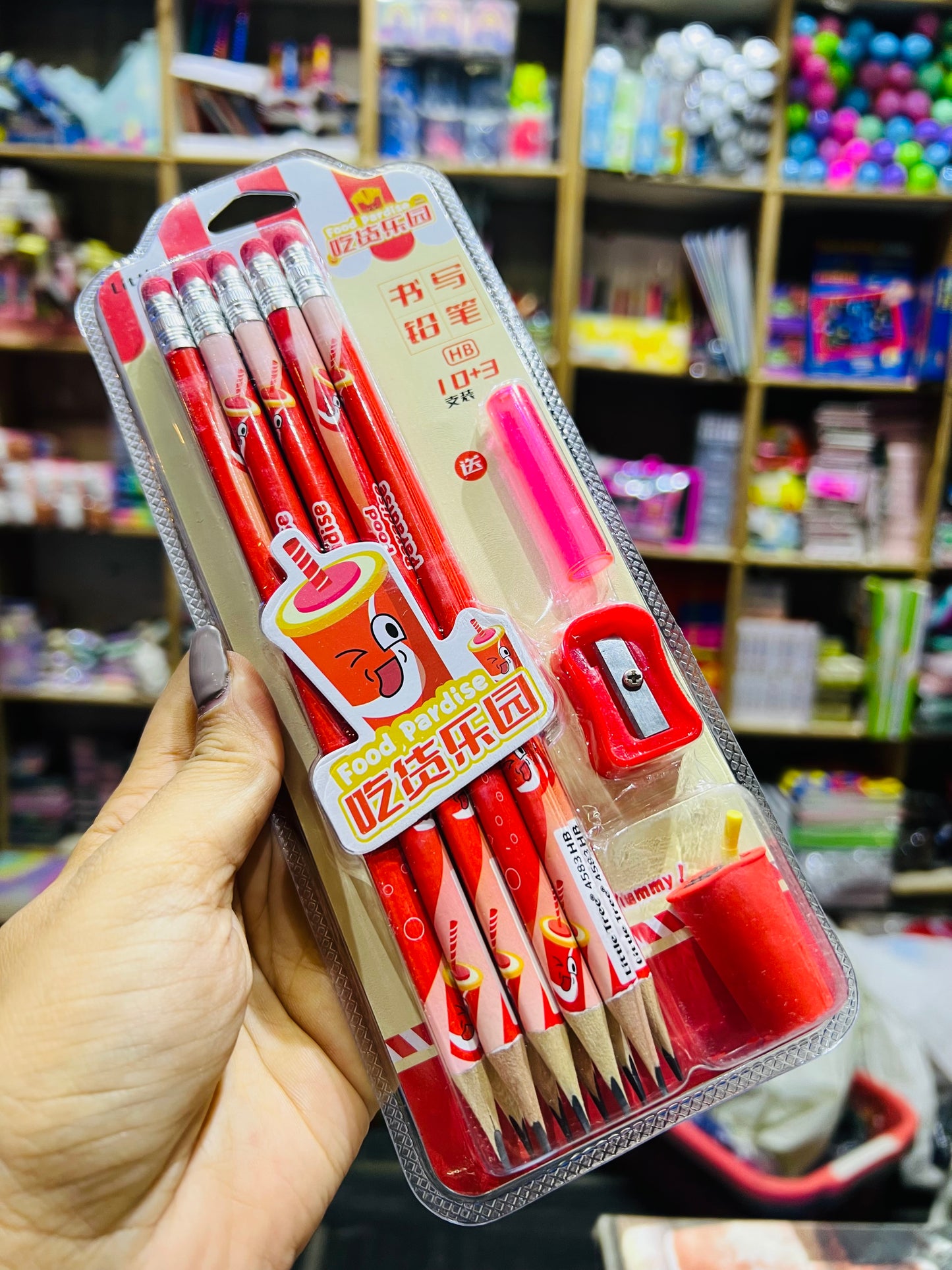 Foodie Pencil Set