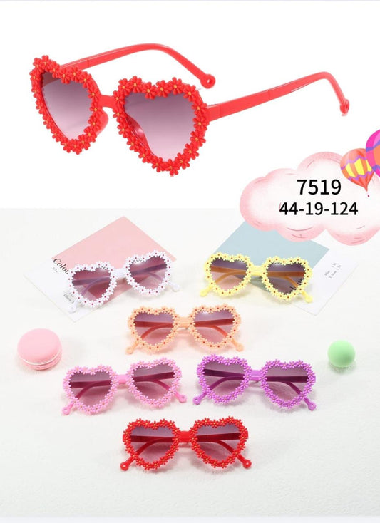 Flower Heart Sunglasses