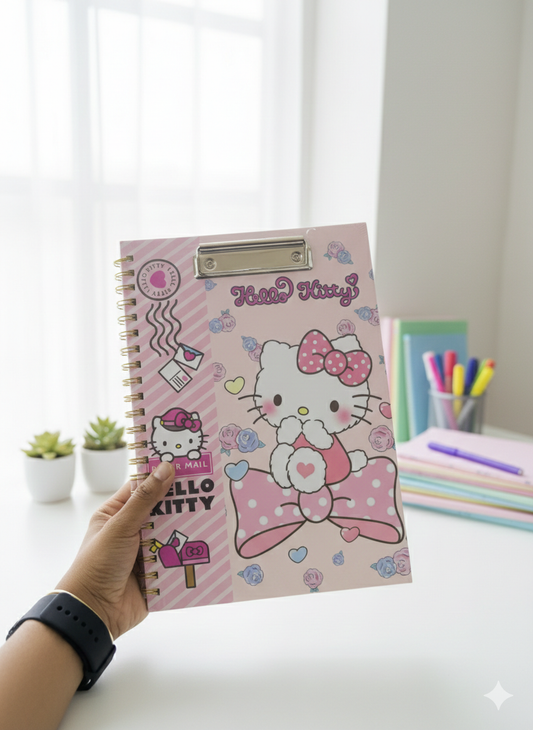 Spiral Clipboard With Notebook