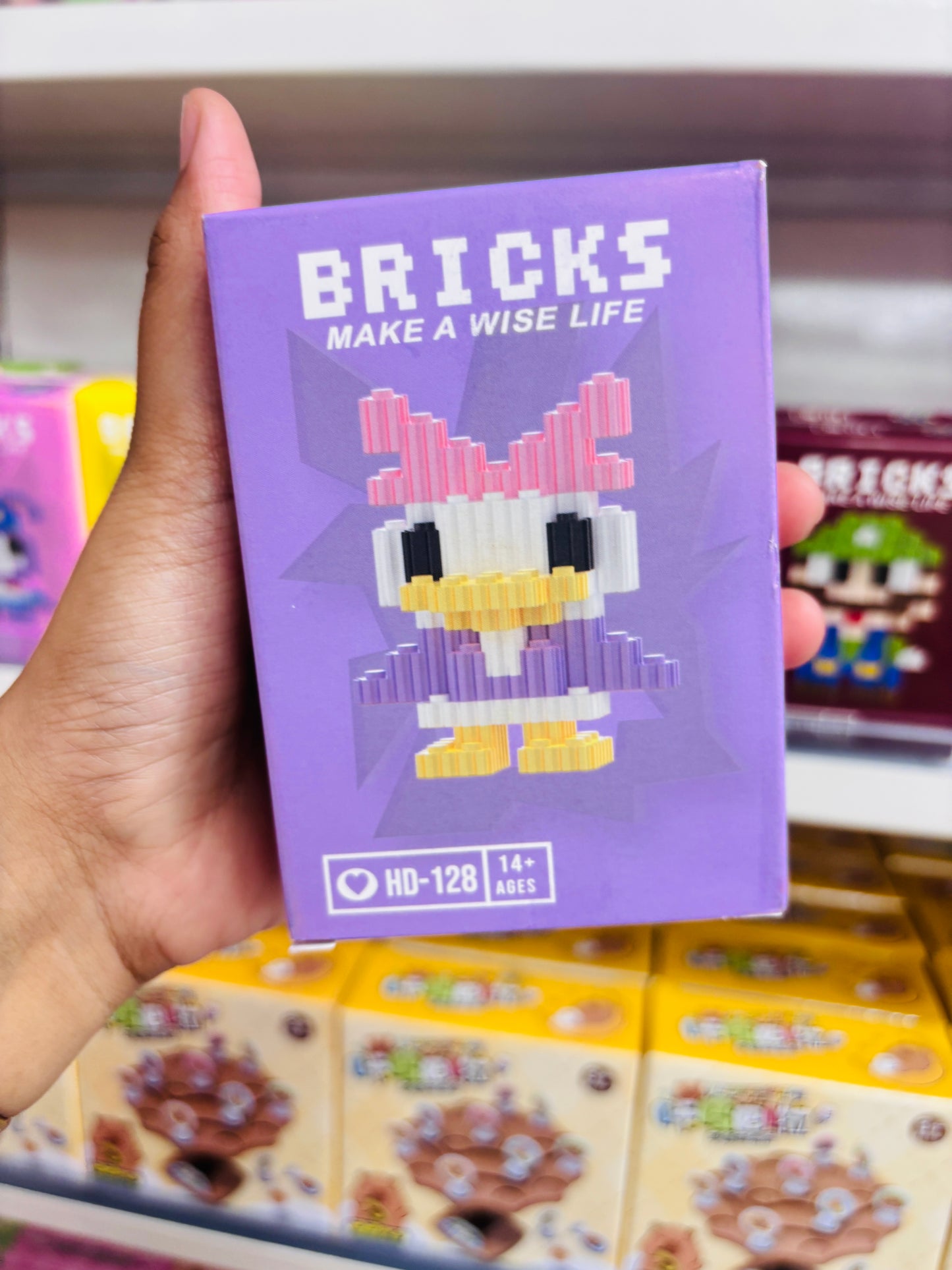Pixel Character Mini Building Blocks