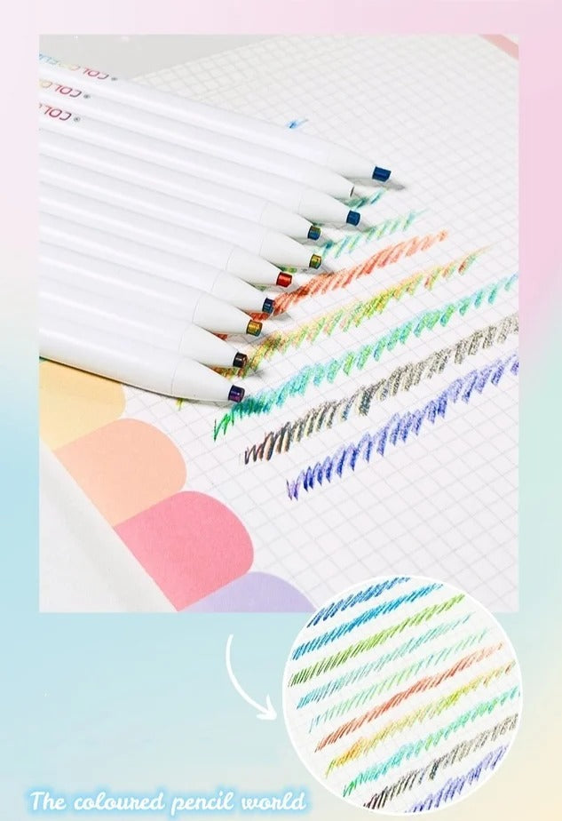 Color Splash Rainbow Gel Pen Set