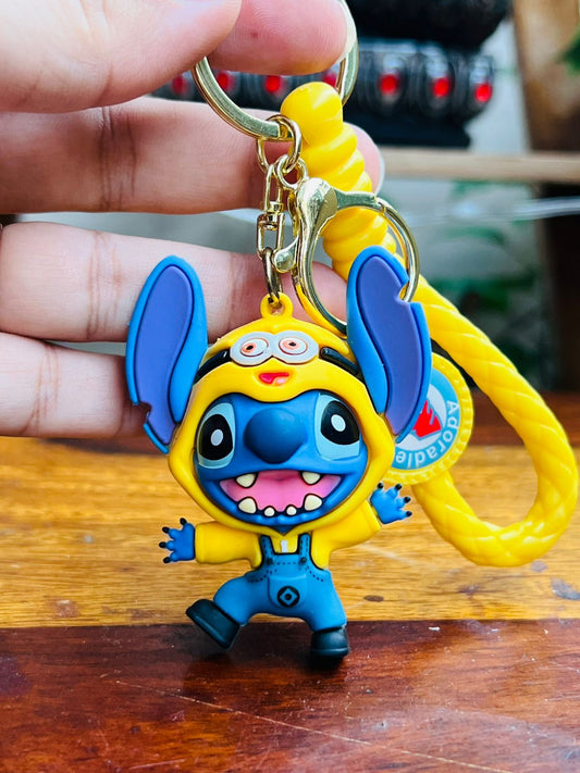 Stitch-Themed Keychains