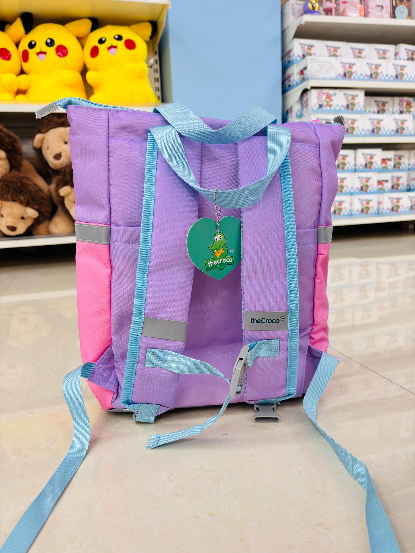 Kids Printed Tote Lunch Bag