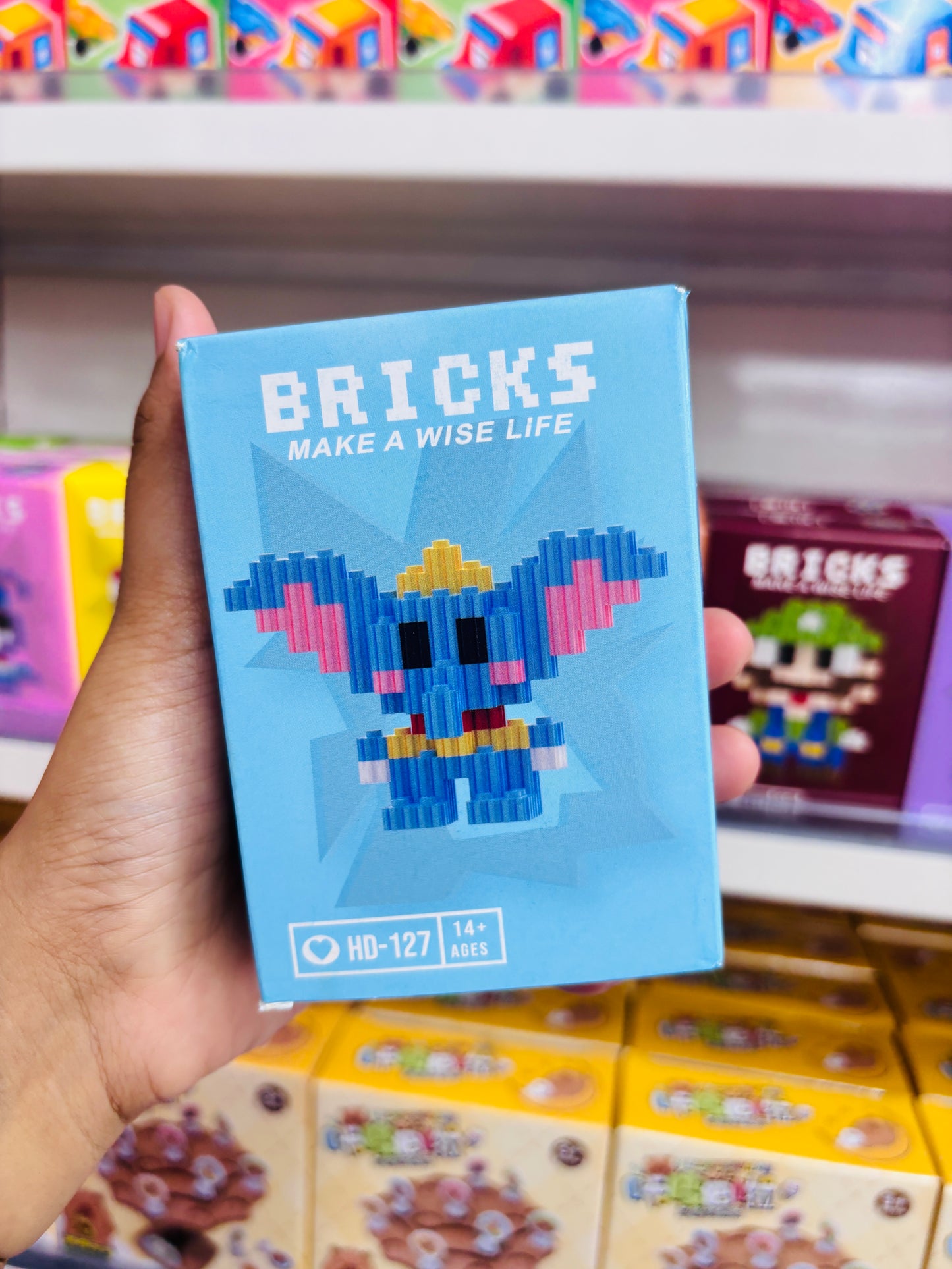 Pixel Character Mini Building Blocks