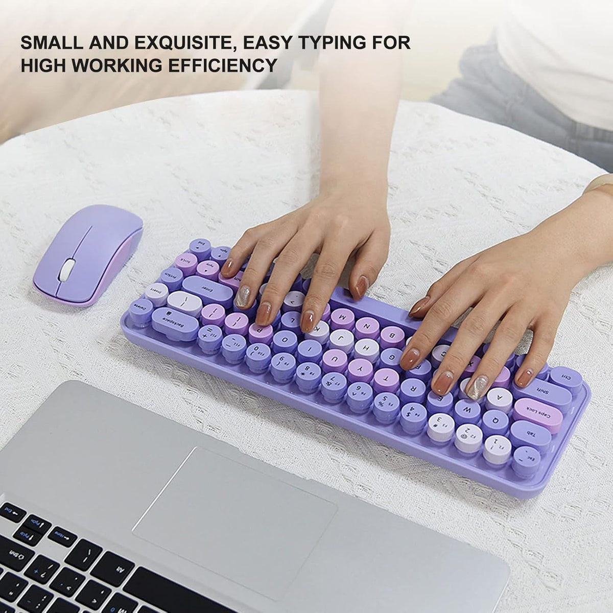 Simple Keybroad Mouse Set (Compact) Wireless keyboard Mouse combo set – Gift Ocean