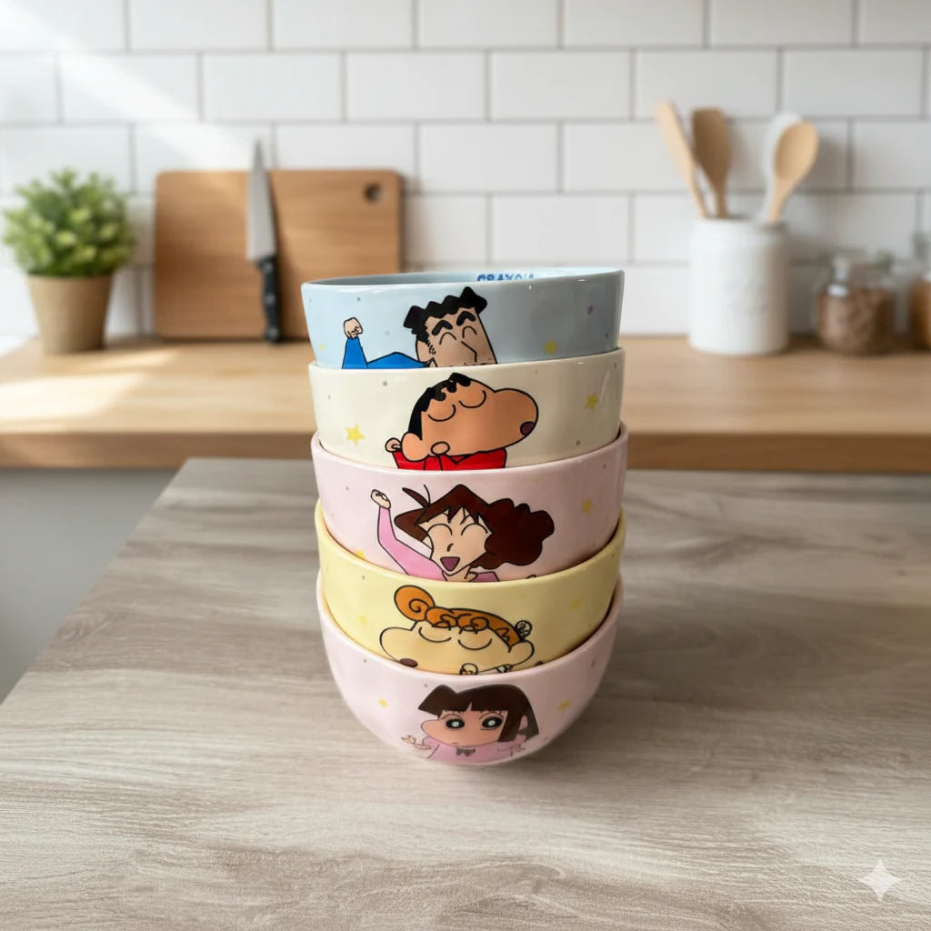 Crayon Shinchan Ceramic Bowl