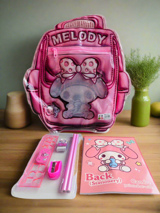 Kawaii Pouch Gift Stationery Set