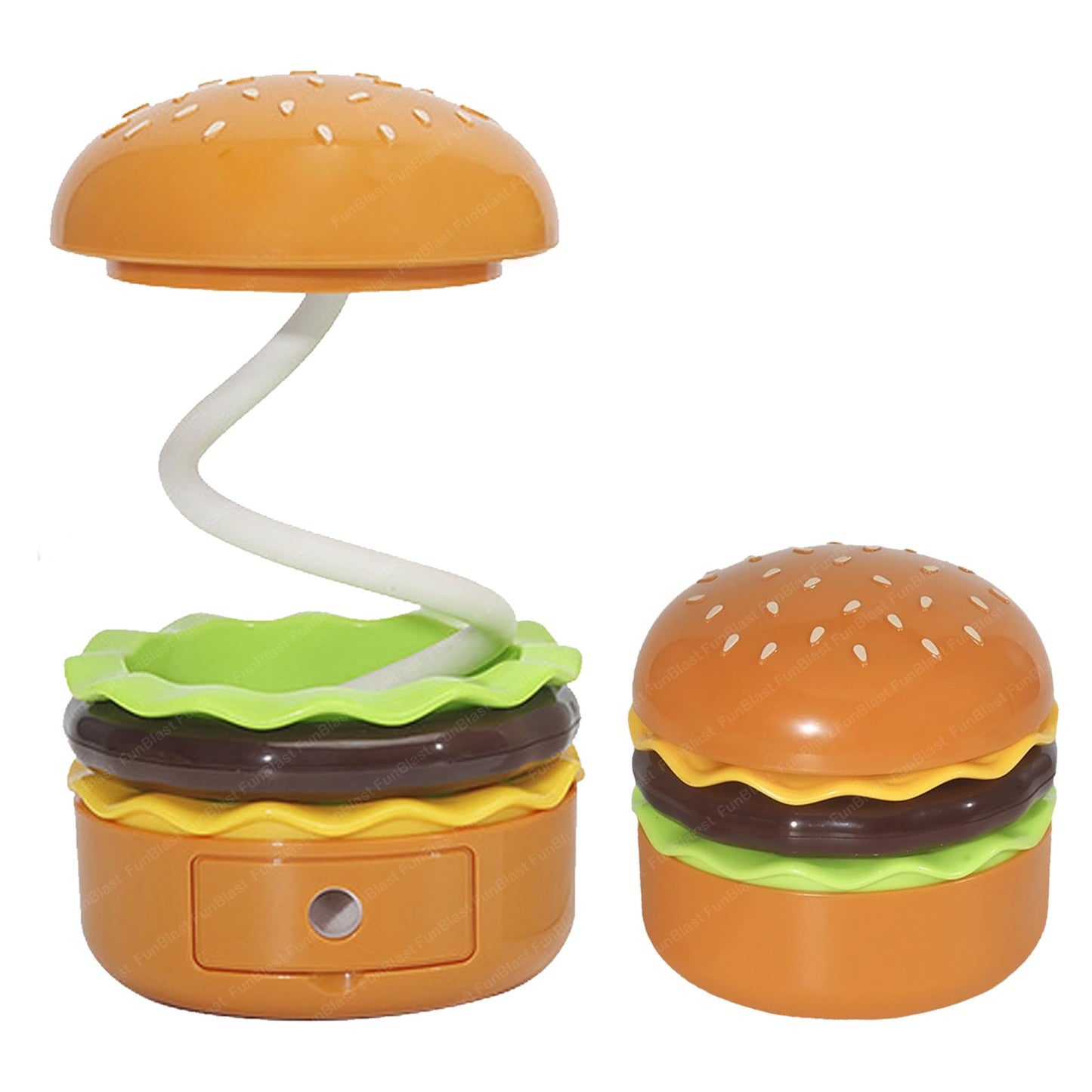 Funblast Table Lamp - Burger Design Desk Light For Kids