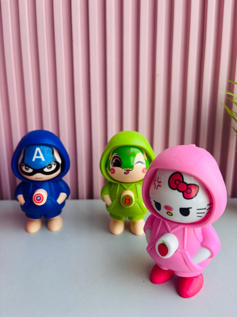 Face Rotating Keychain
