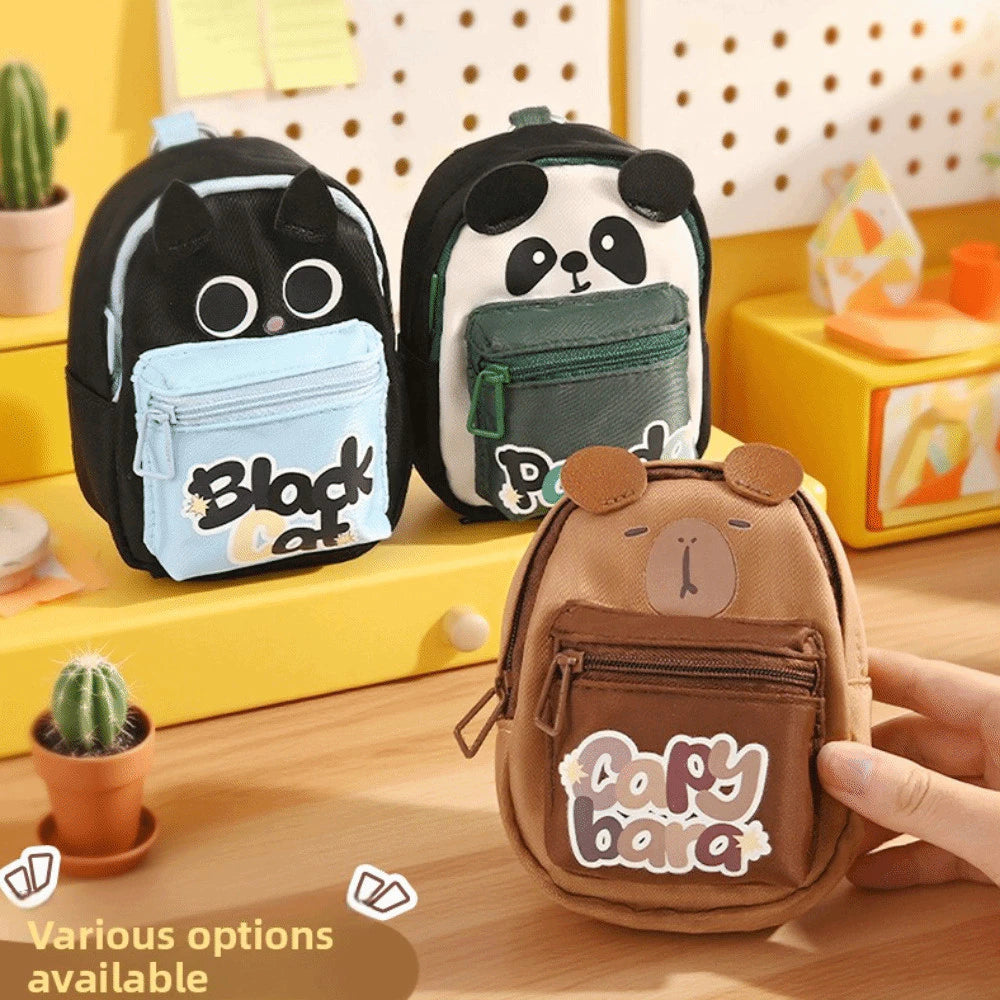 Mini Animal Backpack Coin Pouch
