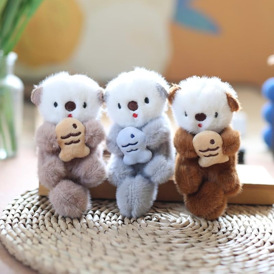 Otter Plush Keychain