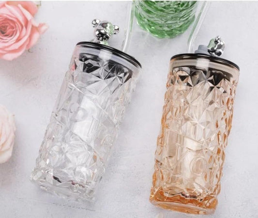 Glass teddy Sipper