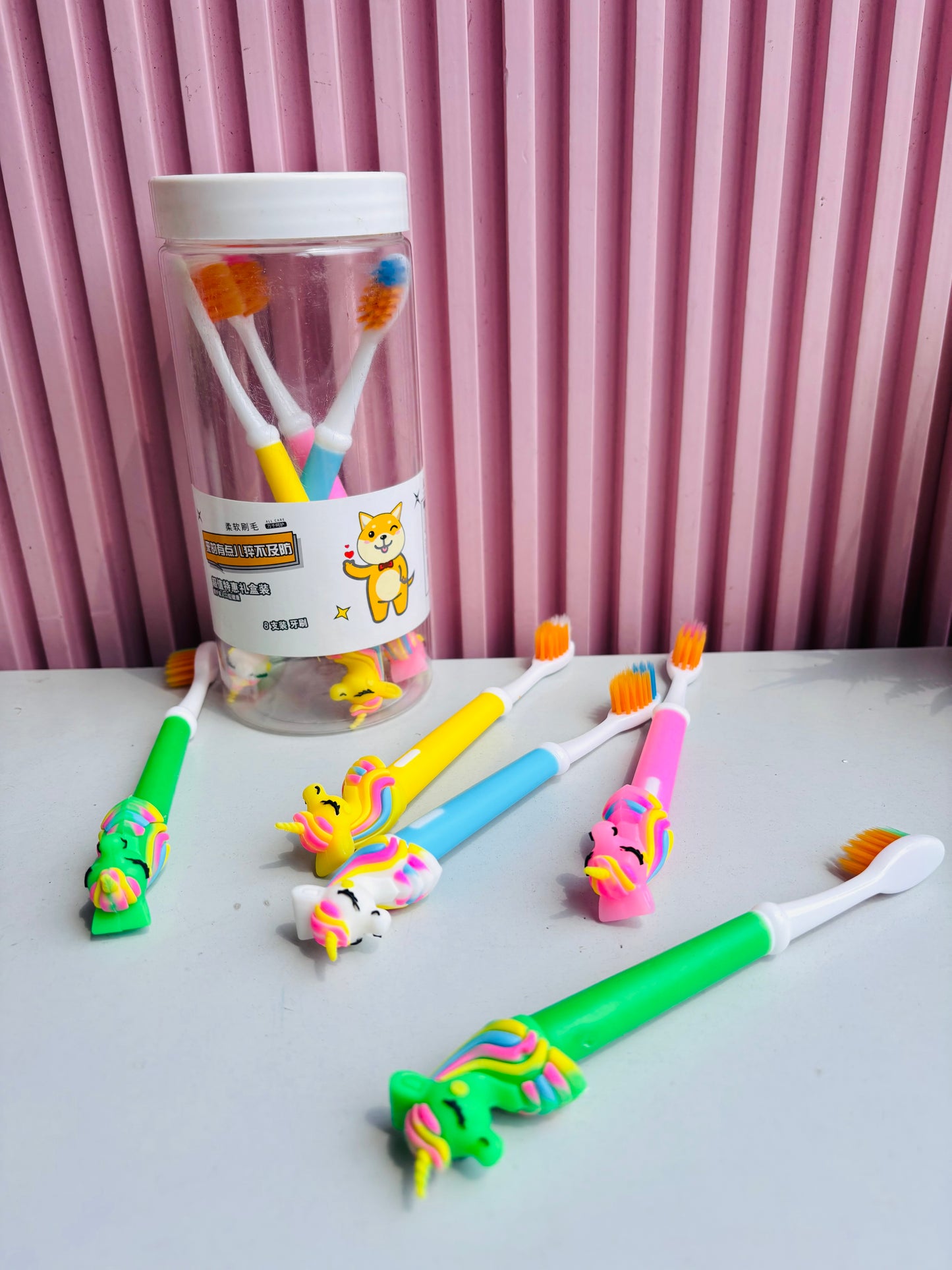 Unicorn Theme Toothbrush
