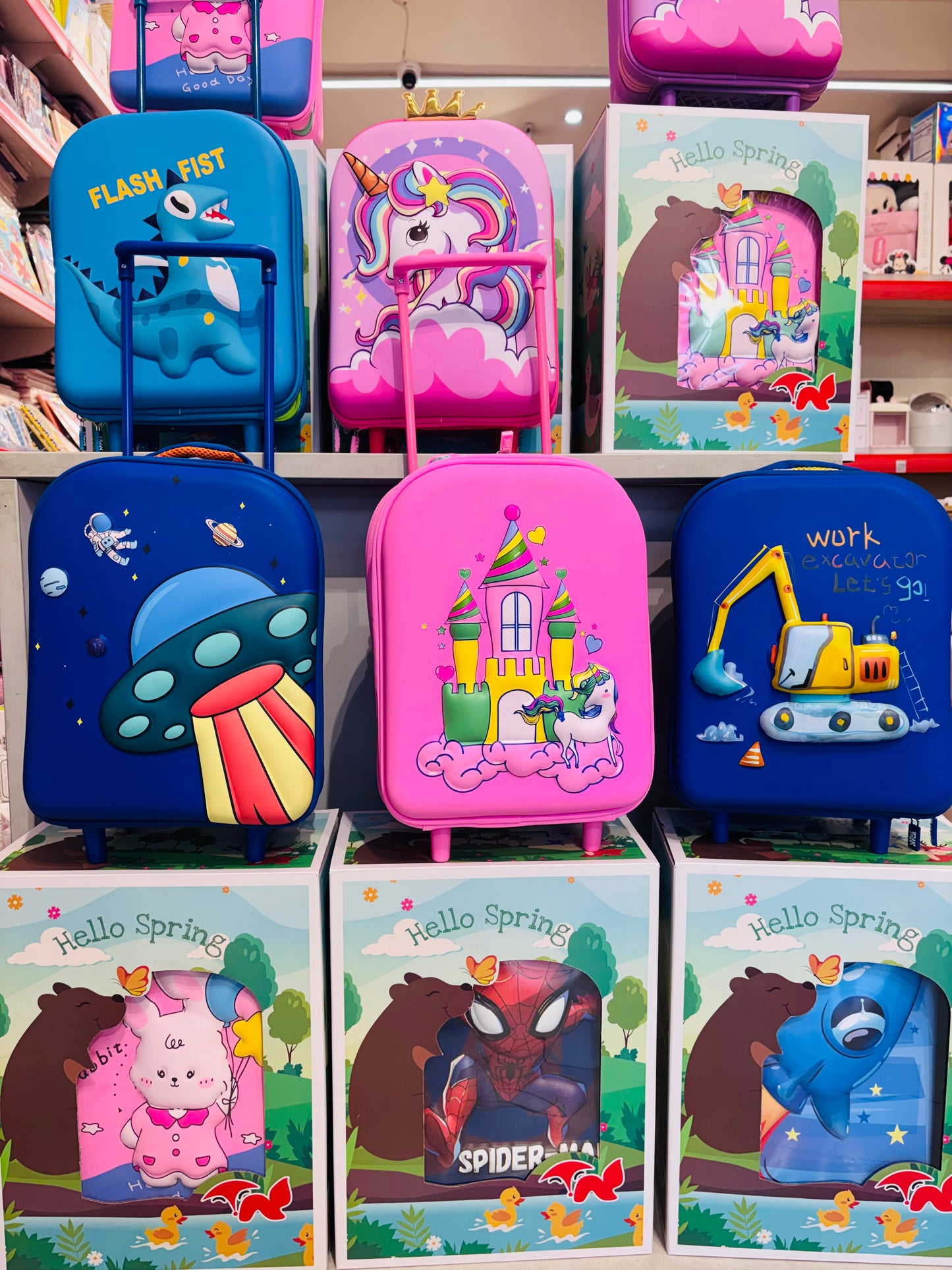 Kid’s Suitcase Trolley bag