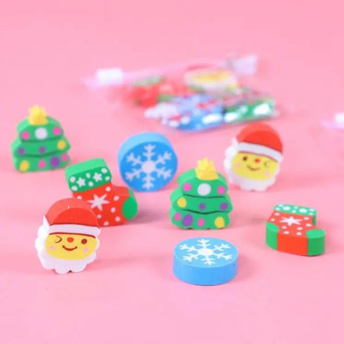 Christmas Theme Eraser ( Pack of 2 )