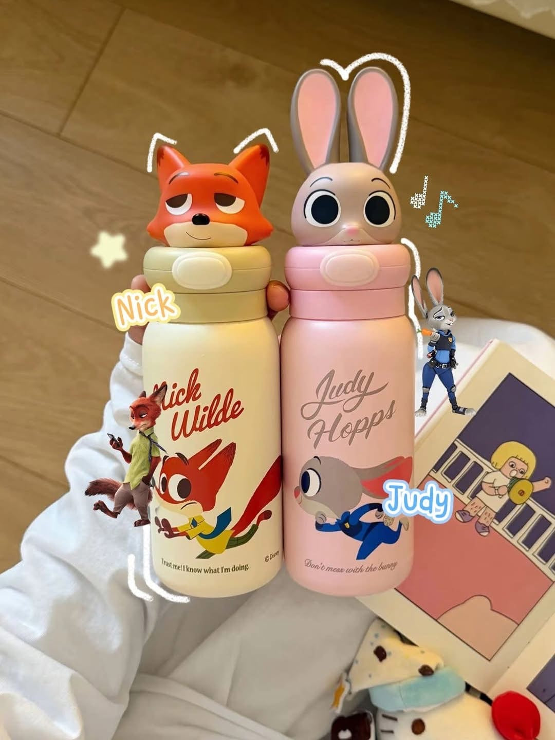 3D Character Insulated Kids Bottle