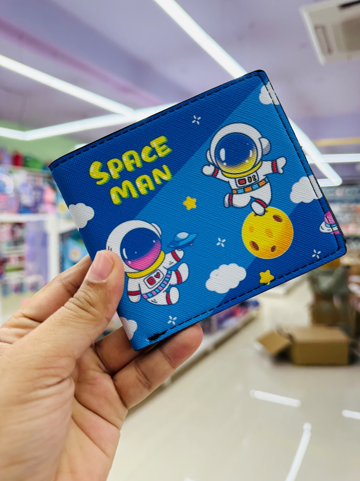 Character Print Bi-Fold Wallet