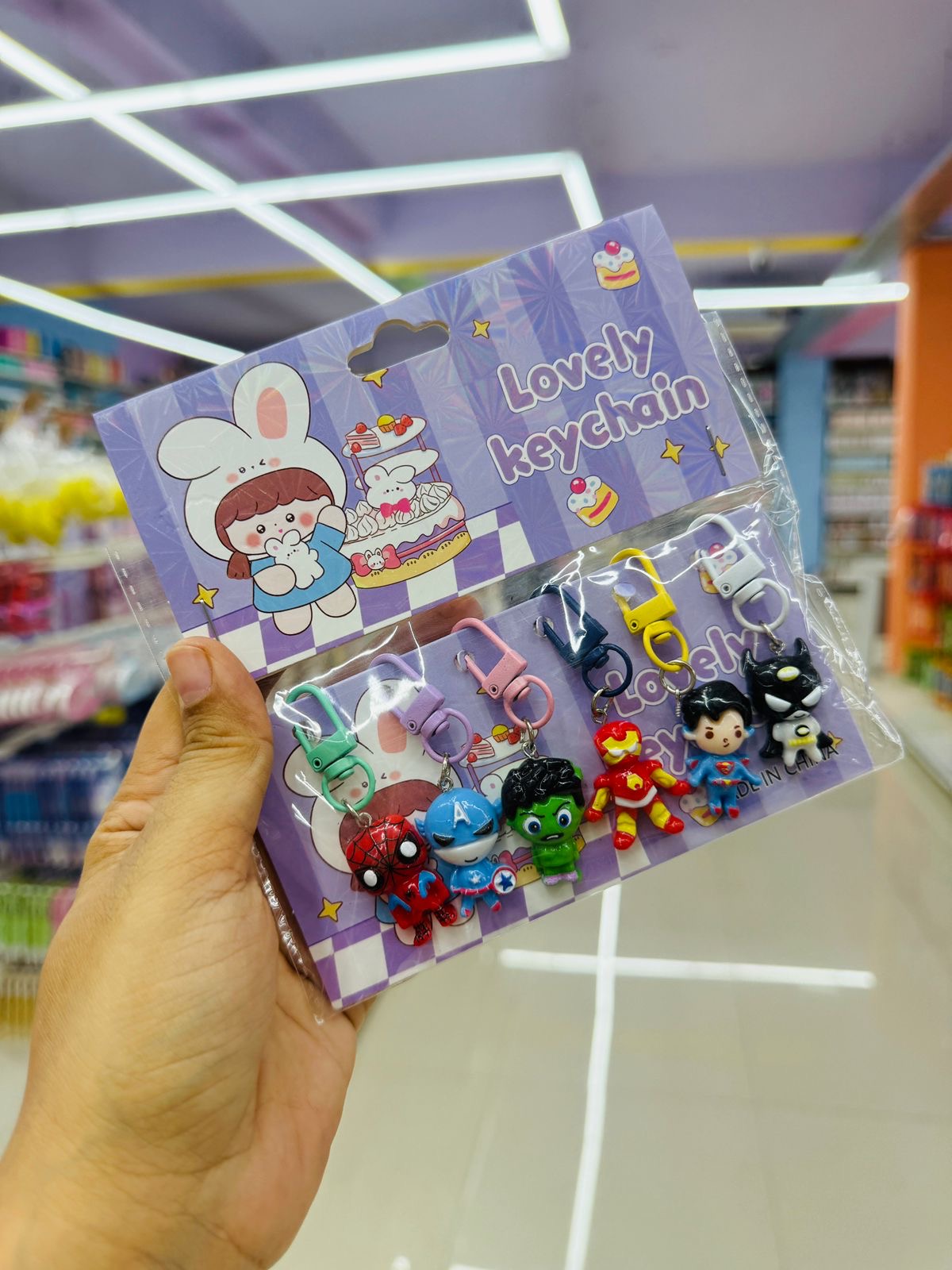 Lovely Mini Keychains (Set of 6)