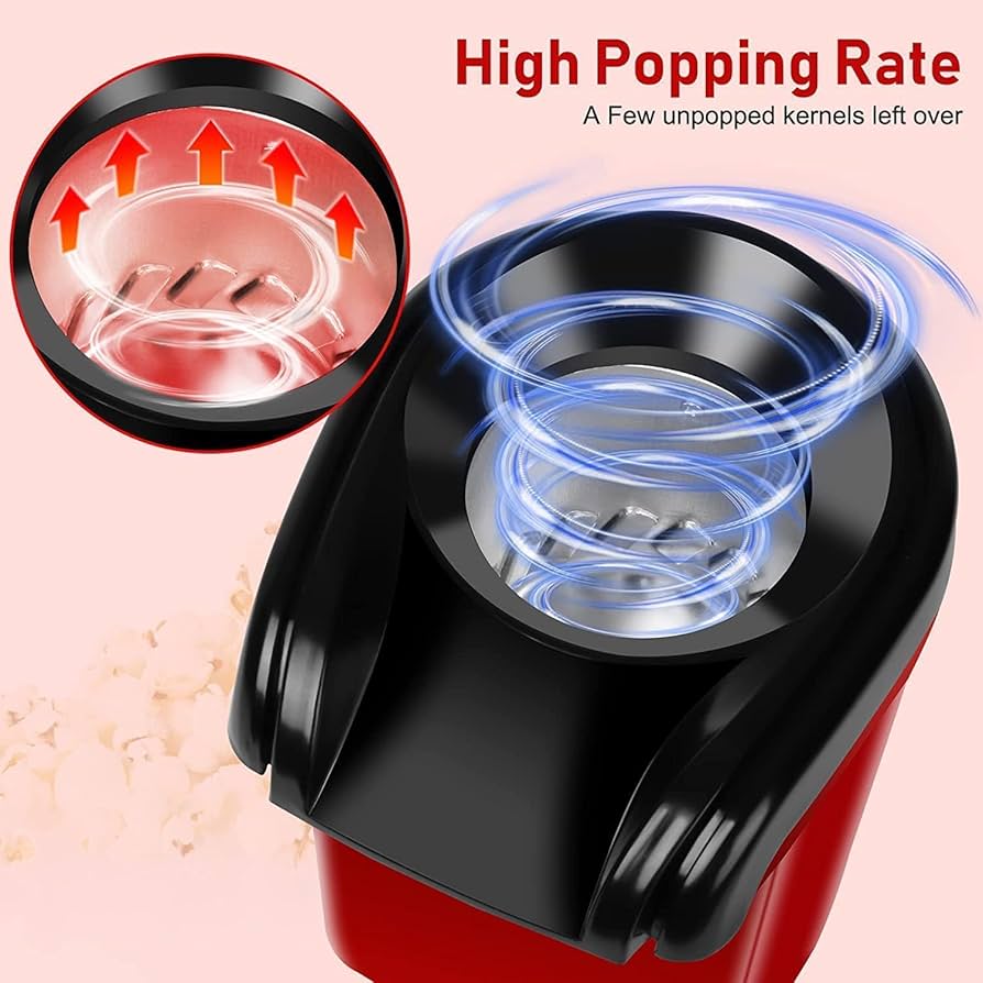 Oil-Free Hot Air Popcorn Maker