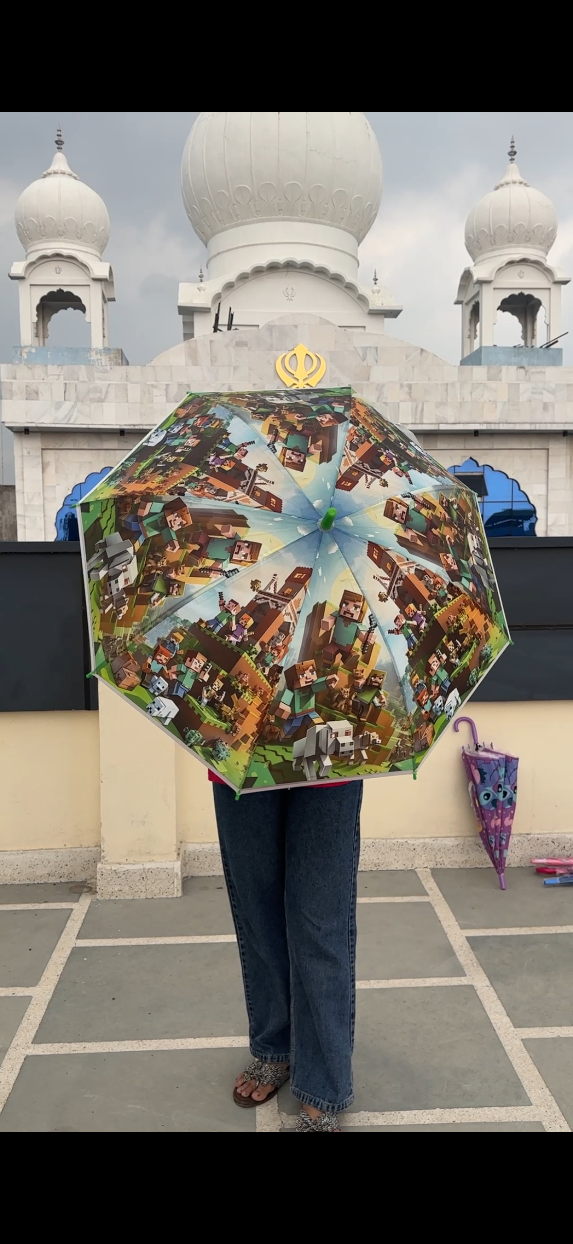 Cute Kids Cartoon Umbrella