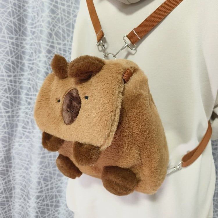 Cute Capybara Backpack Bag