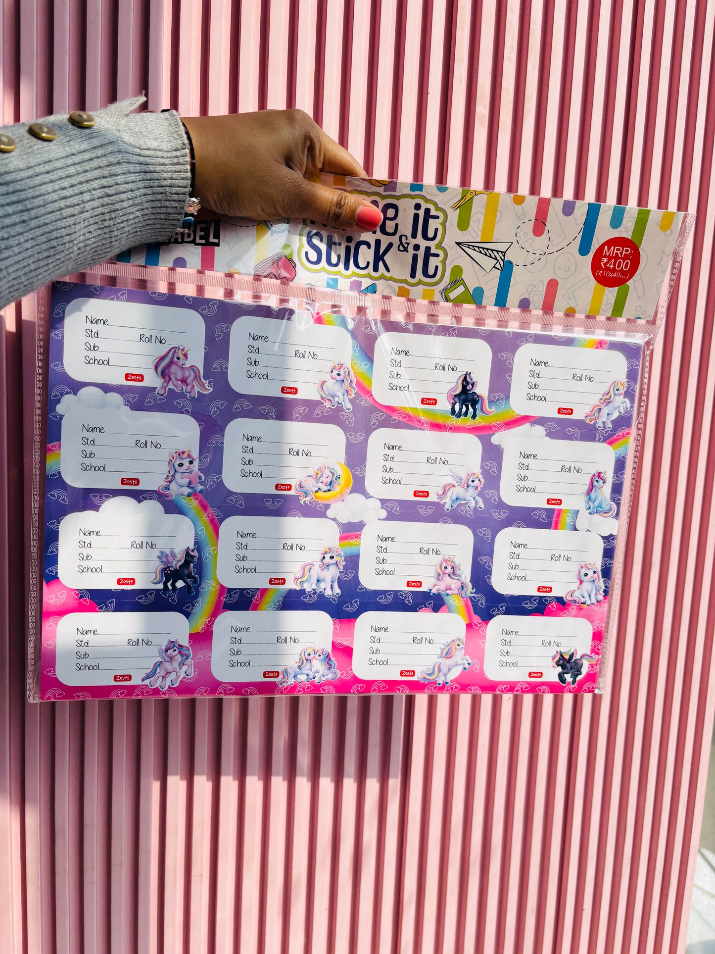 Name it Stick it (Name Sticker 40pcs)