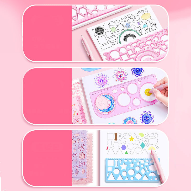Kawaii Doodle Ruler Set