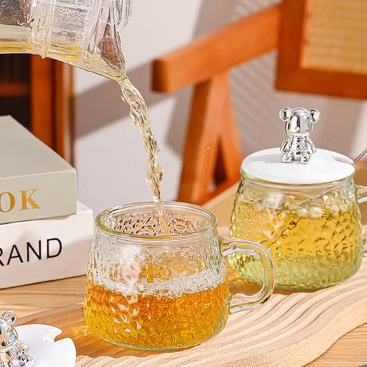 Teddy Glass Cup