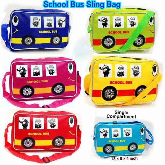 School Bus Sling Bag ( Pack of 1 )